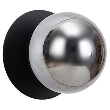 Lassie Molten Ripple Glass Warm White LED Outdoor Wall Light
